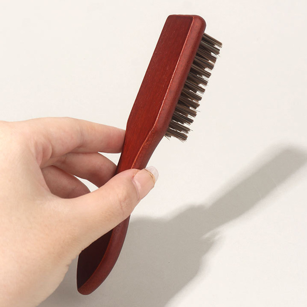 Men'S Grooming Hair - 2 stuks baardverzorgingsborstel houten borstel baardkam