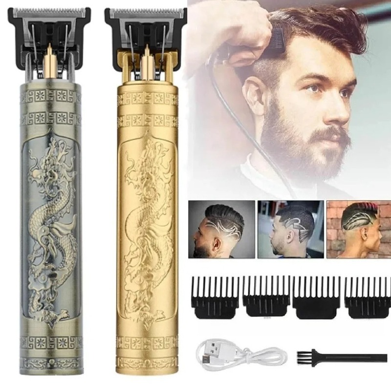 Men'S Grooming Electric Trimmer - T9 Elektrische Baardtrimmer Draadloze Haarkapper voor