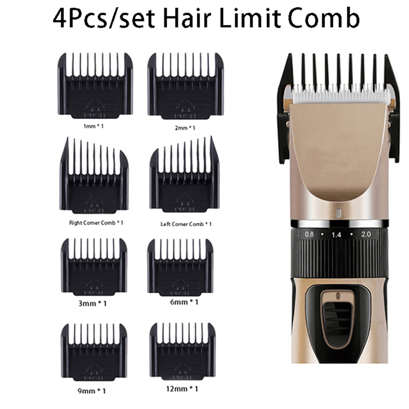 Mens Grooming Kit Gift Set - Haar knipgids kam 4-delige set professionele