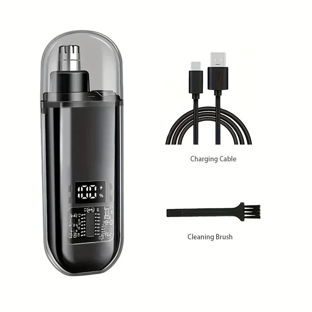 Men'S Grooming Electric Trimmer - Elektrische mini neus- en oorhaartrimmer, compact,