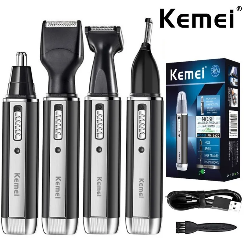 Men'S Grooming Electric Trimmer - Kemei 4-in-1 trimmer voor mannen Elektrische