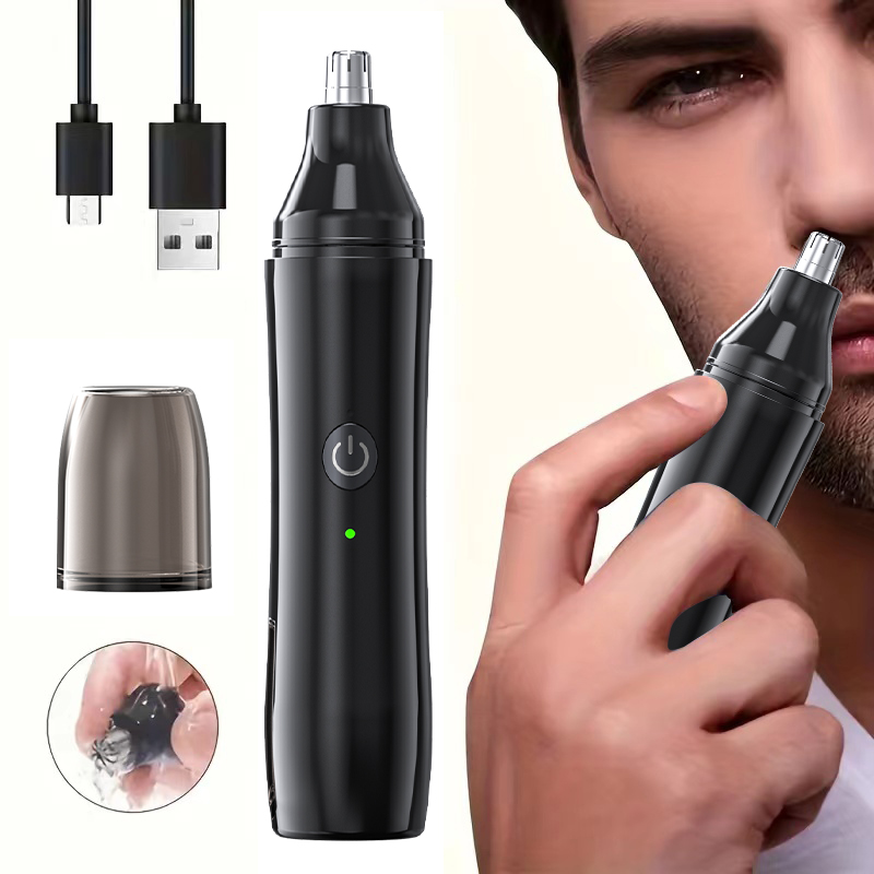 Men'S Grooming Facial - Oplaadbare neushaartrimmer en gezichtshaarverwijderaar voor mannen