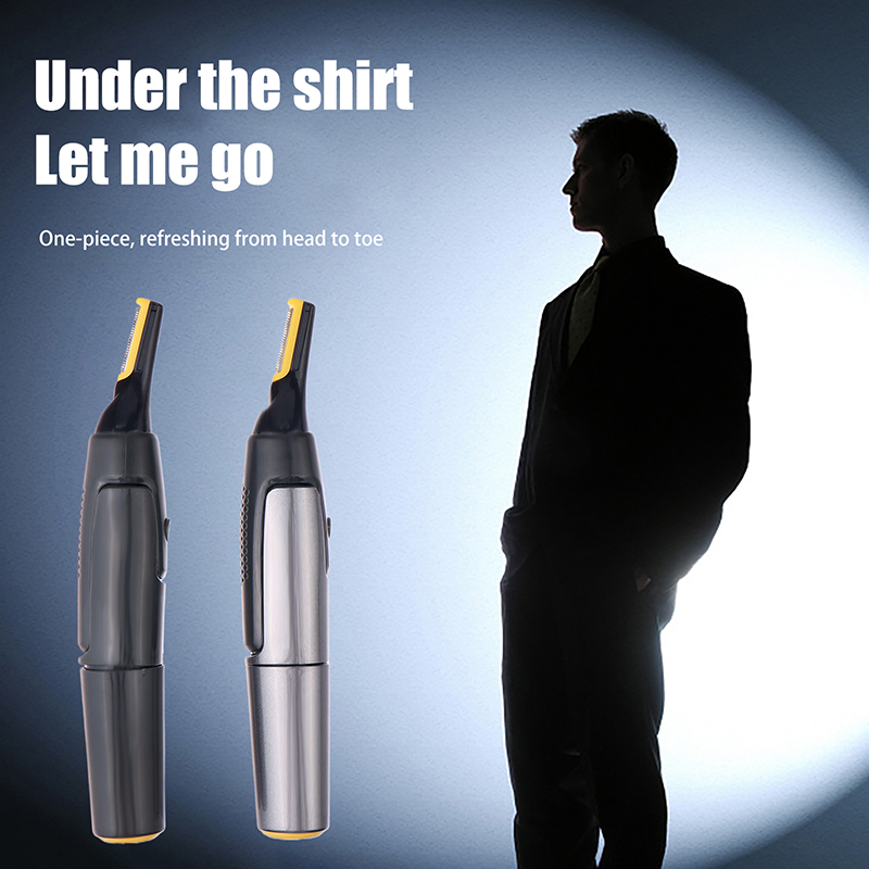 Men'S Grooming Electric Trimmer - Ultradunne elektrische neus- en oortrimmer: waterdicht