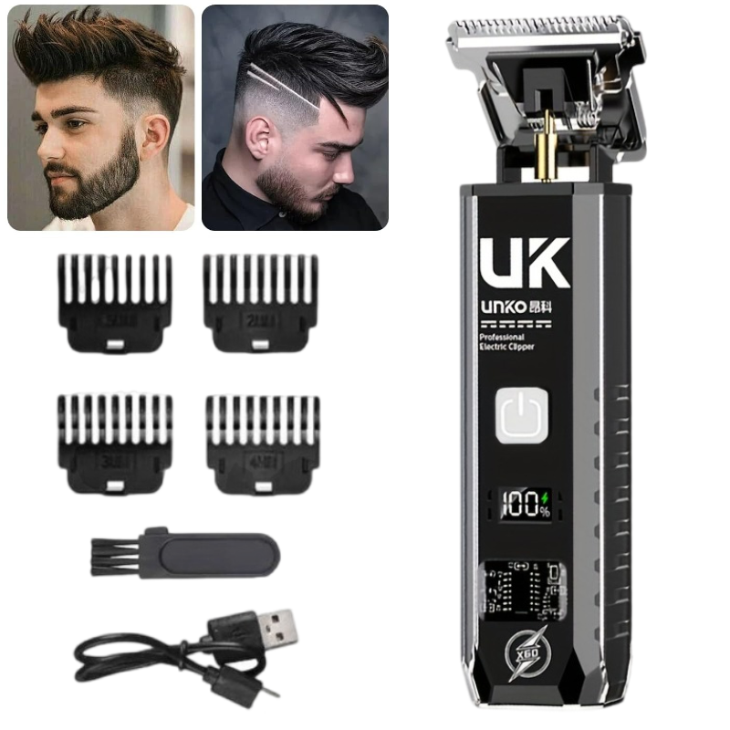 Men Grooming Home - T9 Haarkapper voor Heren Draadloze Baardtrimmer