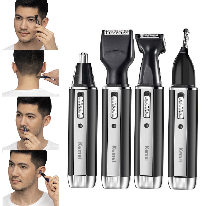 Men'S Grooming Facial - Kemei Oplaadbare Elektrische Alles In Een