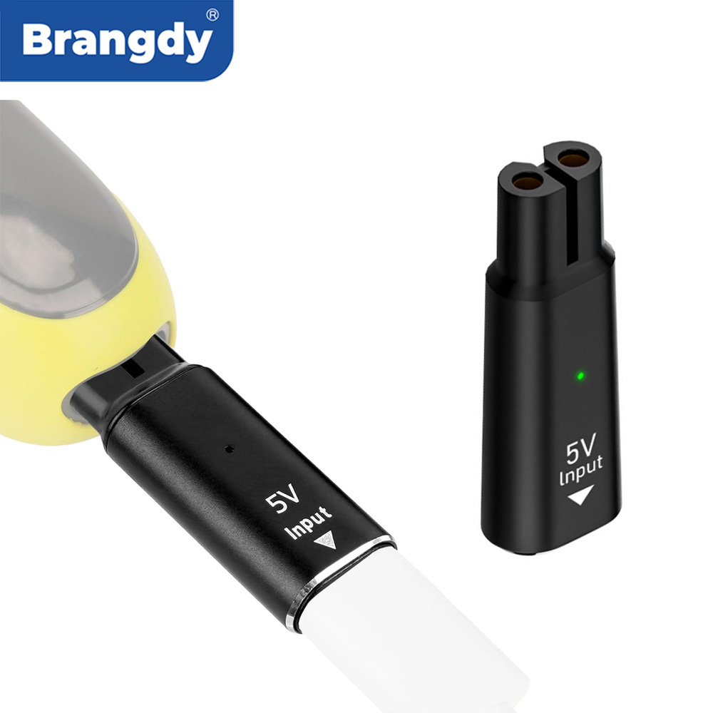 Men'S Face Grooming - Brangdy 5V Type-C Scheerapparaat Adapter Oplader