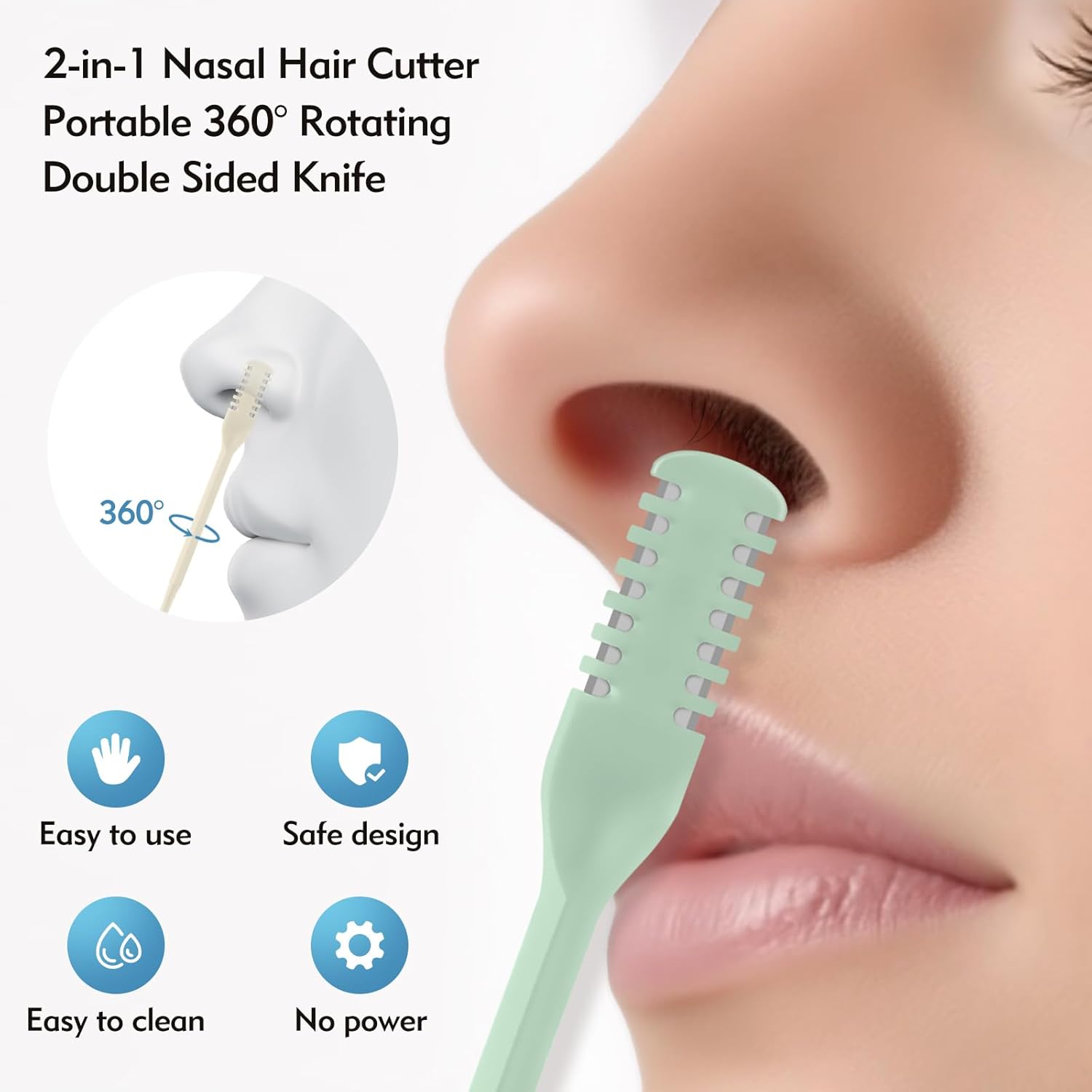 5/20/50 stuks 2-in-1 neussnijd - Men'S Face Grooming recensie en prijs
