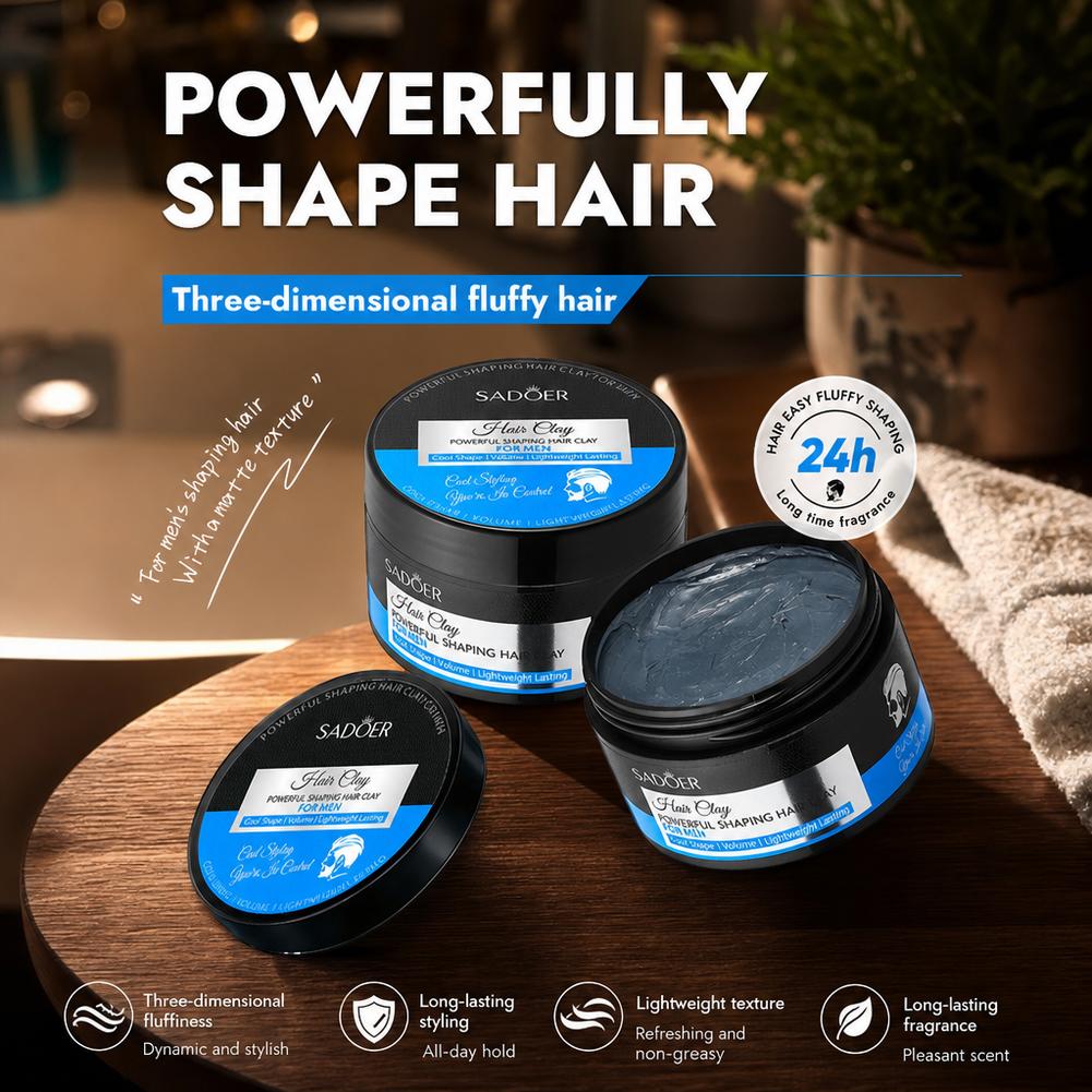 Matte haarstyling klei, sterke - Men'S Grooming Hair recensie en prijs