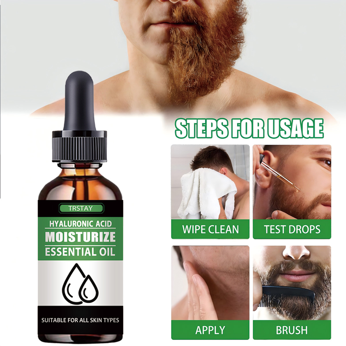 100% Natuurlijke Versnellen Ge - Men'S Grooming Facial recensie en prijs