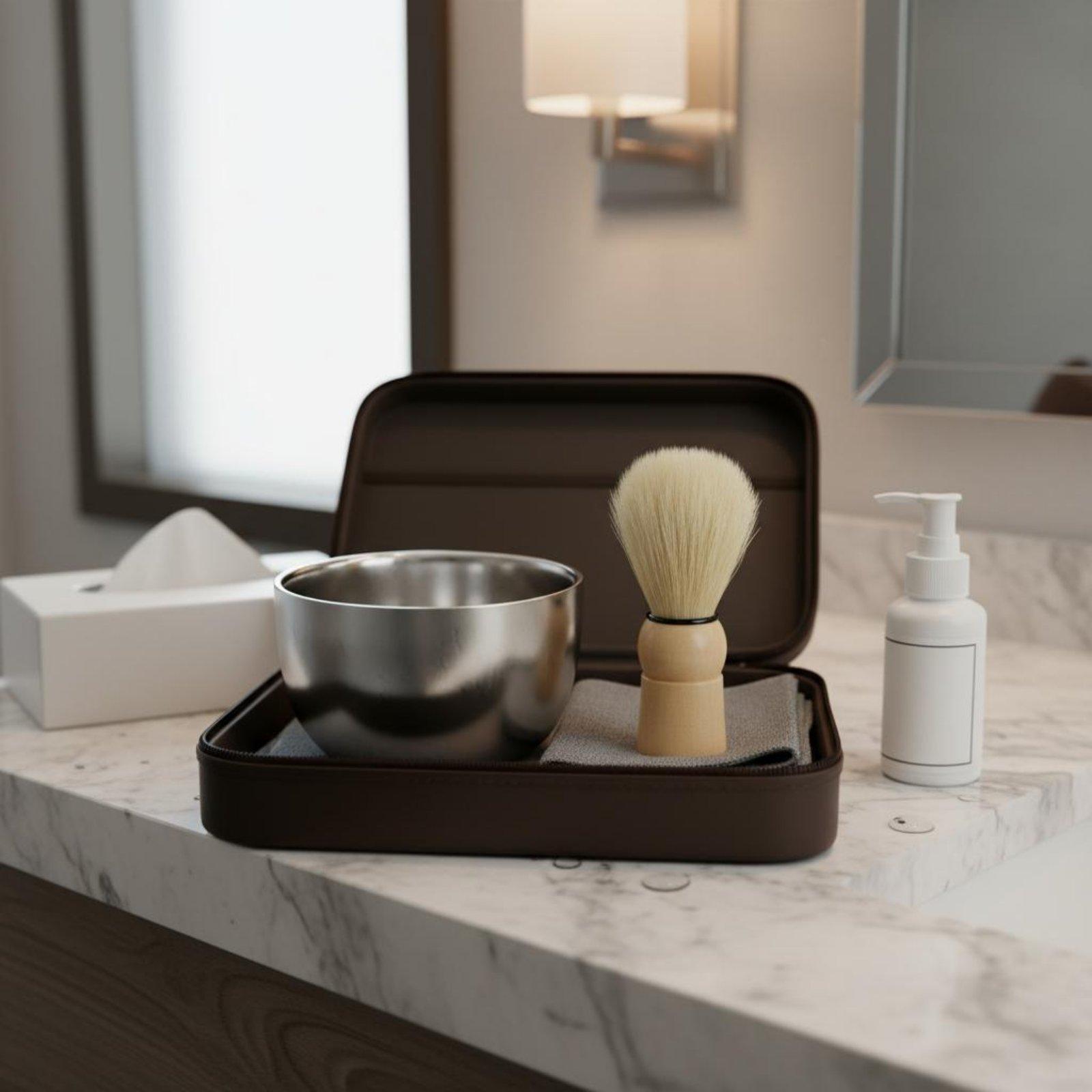 Metalen scheerschuimbakje voor - Men Grooming Home recensie en prijs