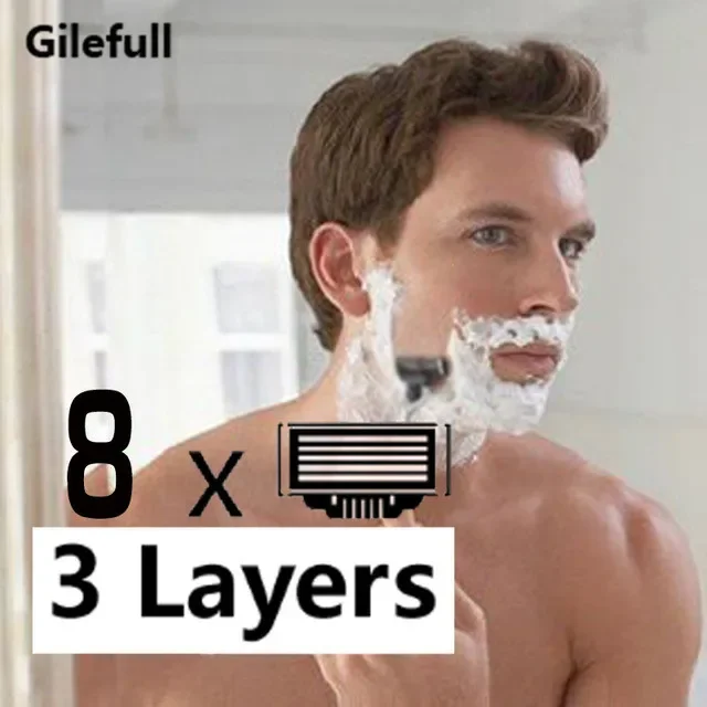 8 stks/pak mannen Gezicht Sche - Men'S Face Grooming recensie en prijs