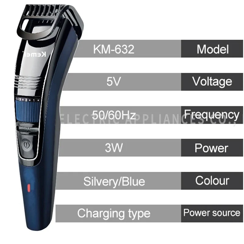 Kemei 632 0.5-10mm Verstelbare - Men'S Face Grooming recensie en prijs
