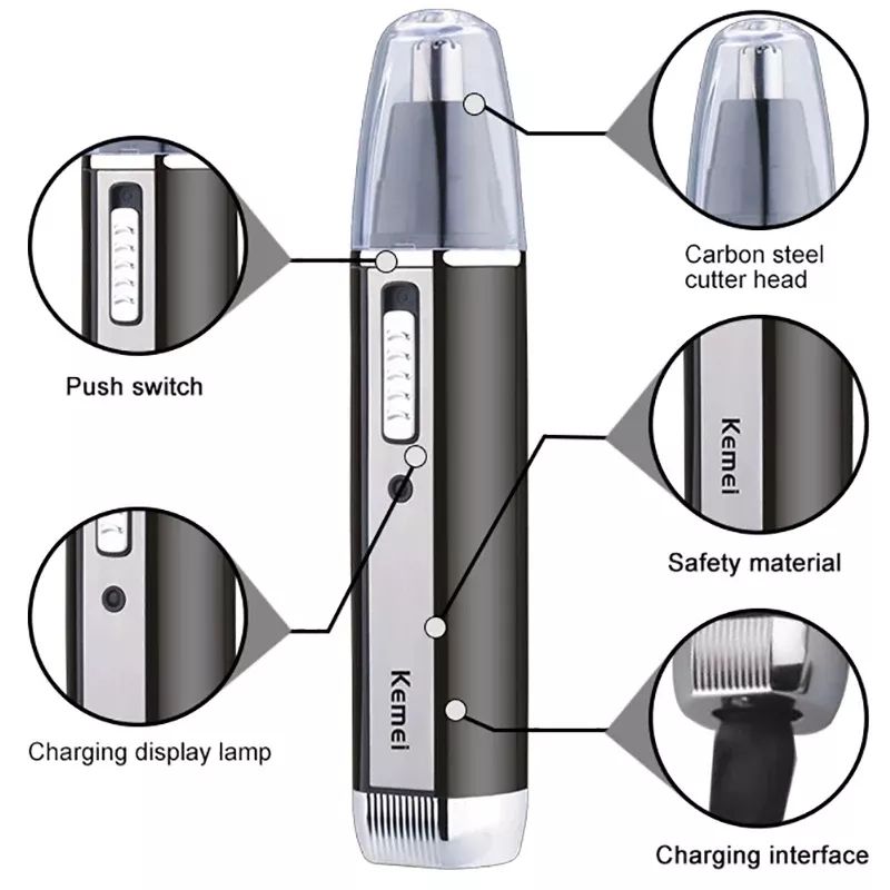 Kemei Oplaadbare Elektrische A - Men'S Grooming Facial recensie en prijs