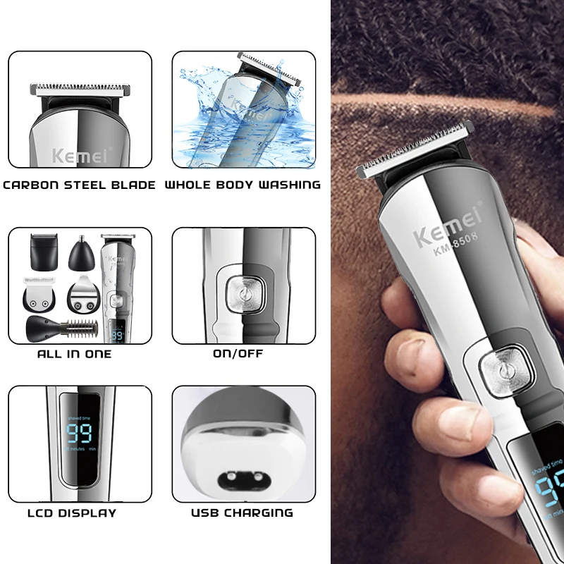 Kemei Professionele Multifunct - Men'S Grooming Electric Trimmer recensie en prijs