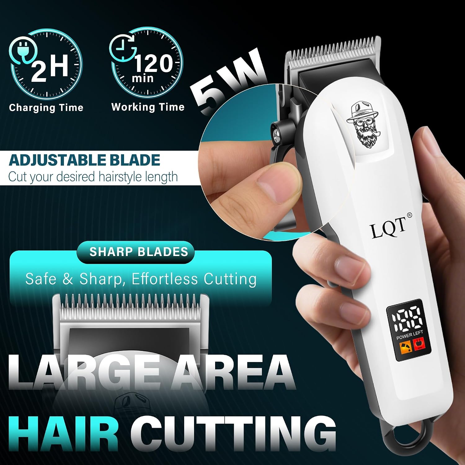 Alles-in-één haarclipper voor  - Men'S Grooming Electric Trimmer recensie en prijs