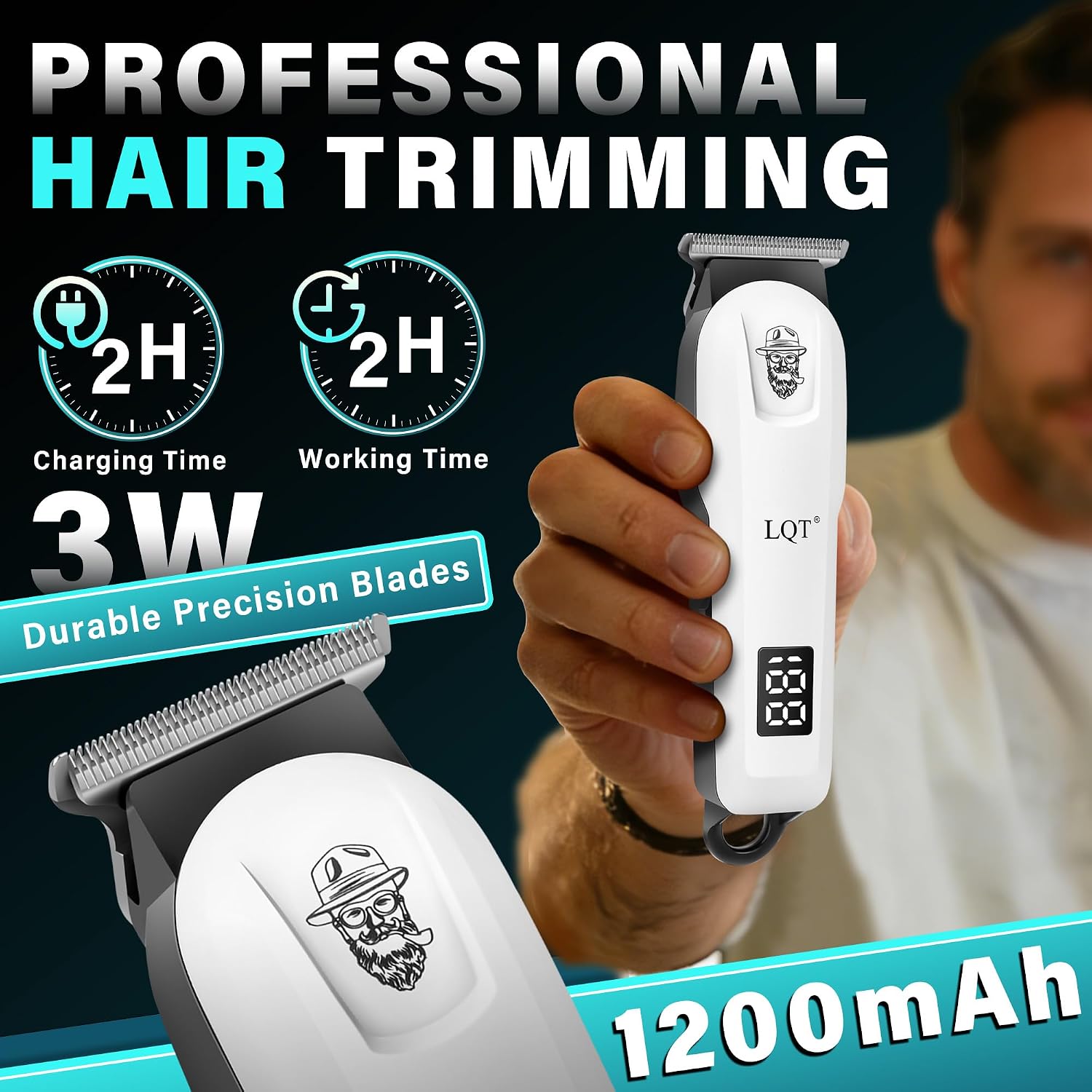 Alles-in-één haarclipper voor  - Men'S Grooming Electric Trimmer recensie en prijs