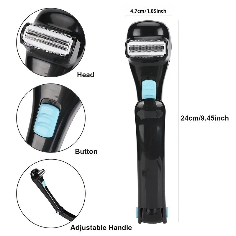 Oplaadbaar elektrisch rugschee - Men'S Grooming Electric Trimmer recensie en prijs