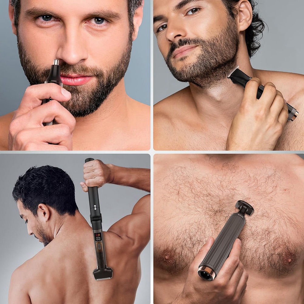 【RABATT】Elektrisch rugscheerap - Men'S Grooming Facial recensie en prijs
